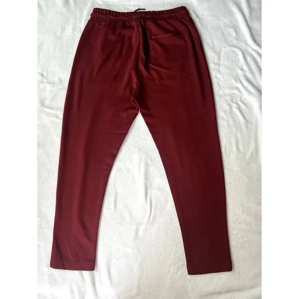 Mens Scotch and Soda 22 Tapered Zip Pocket Sweatpants Athleisure Drawstring Sz L - Picture 6 of 8
